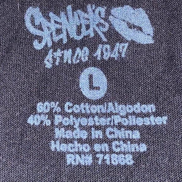 Funny Bachelorette Black and Pink Women's Graphic Tee Shirt Top Size L - Picture 5 of 5